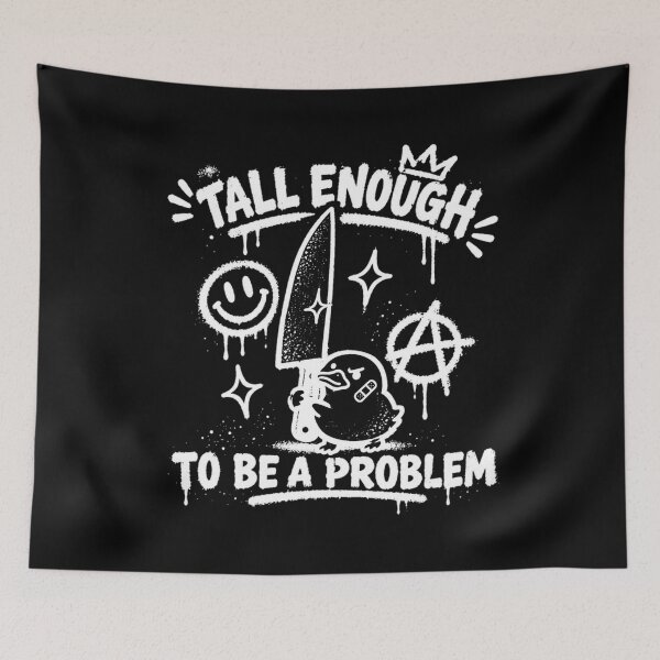 Item preview, Always tall enough (white) designed and sold by CrazyEchos.