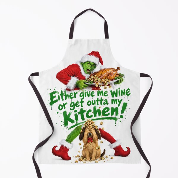 Item preview, The Grinch That Stole Christmas Funny Dinner Cook Chef Jumper Snow Globe Gift Office Poster Jumper Decoration Tee Shirt TShirt designed and sold by Cool Robot Bro..