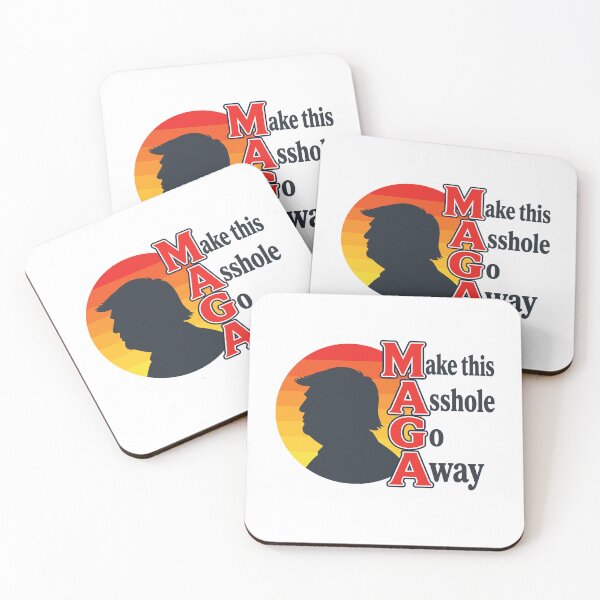 Item preview, Funny Anti-Trump MAGA Parody - Make This Asshole Go Away    designed and sold by Designart68.