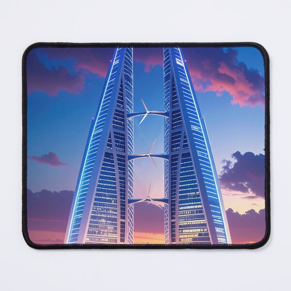 Item preview, Bahrain World Trade Center designed and sold by BoKev.