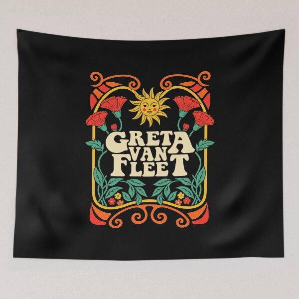 Item preview, Greta Van Fleet Merch Dream In Gold Tour designed and sold by khallidaart.