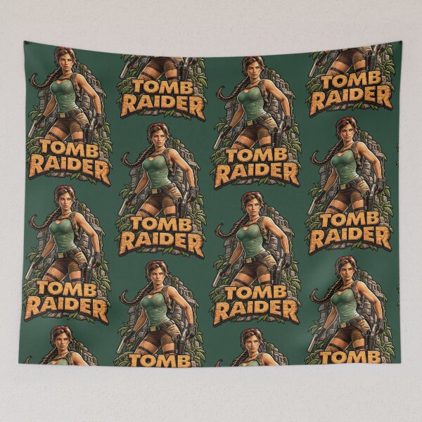 Item preview, Lara Croft - Tomb Raider Logo Print  designed and sold by btluvs.
