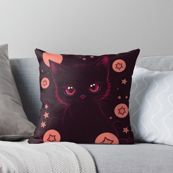 Item preview, Celestial Witchy Black Cat Halloween designed and sold by ERODED SELF.