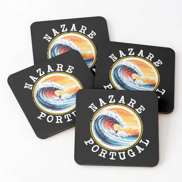 Item preview, Nazaré - Portugal (with White Lettering) designed and sold by VelvetRoom.