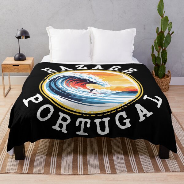 Item preview, Nazaré - Portugal (with White Lettering) designed and sold by VelvetRoom.