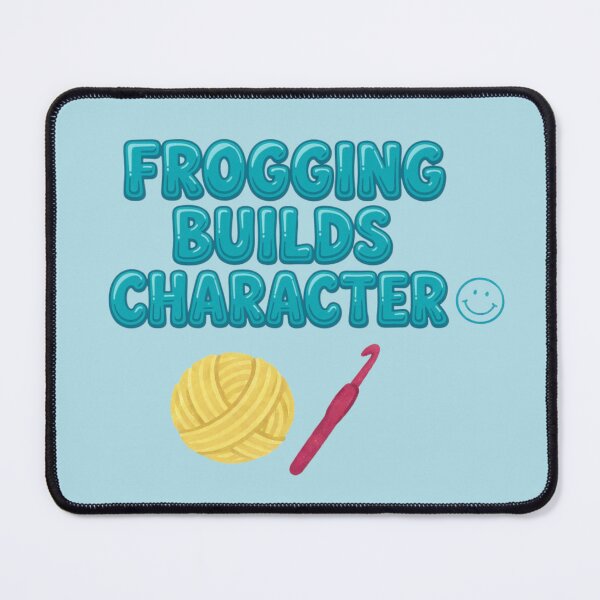 Item preview, Frogging Builds Character by PanaluPrint designed and sold by PanaluPrint .