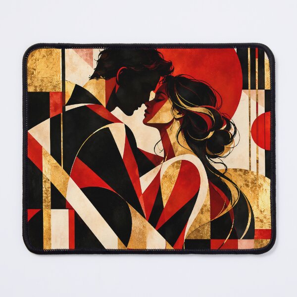Item preview, Geometric Love designed and sold by AI-Only Creations.