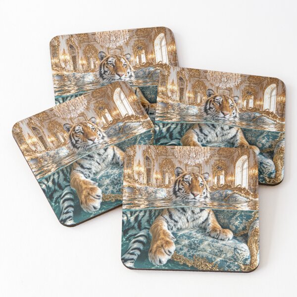 Item preview, Tiger in Flooded Palace designed and sold by Elisabeth Lucas.