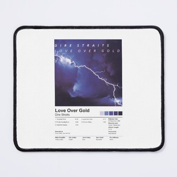 Item preview, Dire Straits - Love Over Gold (Album Poster) designed and sold by curseofkazar.
