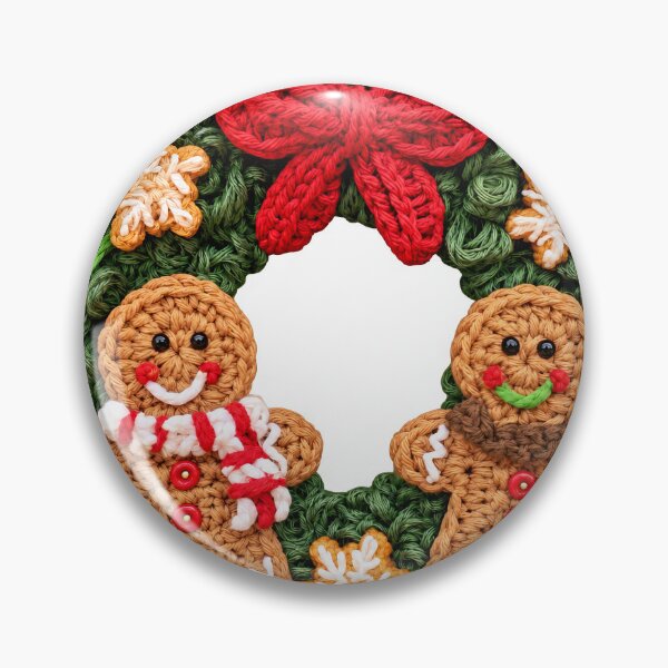 Item preview,  Curly Wreath Christmas Cookies Gingerbread designed and sold by scicilysimonee.