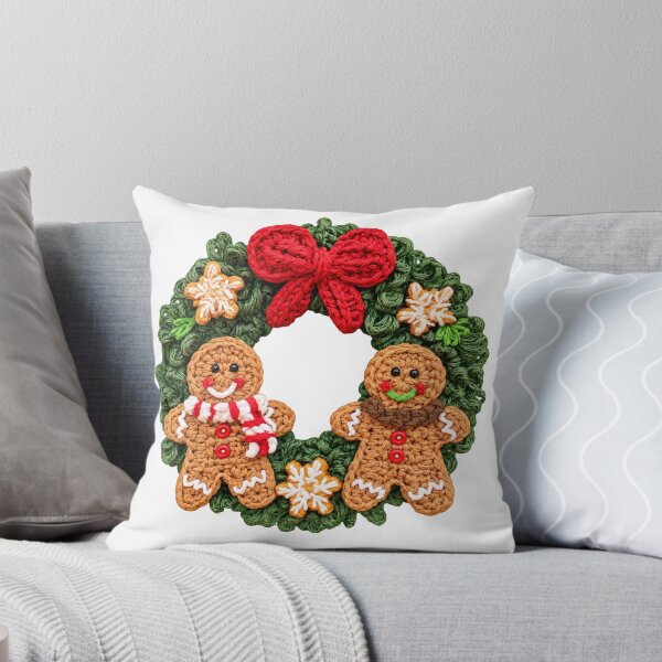 Item preview,  Curly Wreath Christmas Cookies Gingerbread designed and sold by scicilysimonee.
