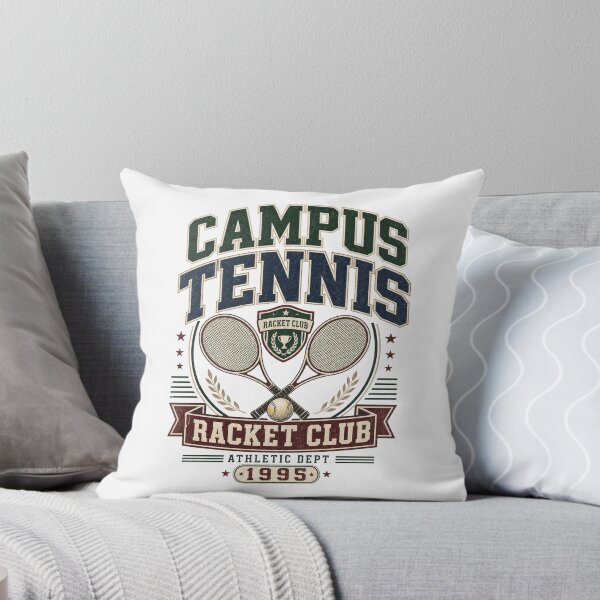 Item preview, Campus Tennis Racket Club Vintage Varsity Preppy Athletic Design designed and sold by Cary-s.