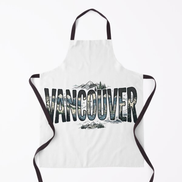 Item preview, Vancouver Pacific Northwest Skyline Forest Vintage Letter designed and sold by mood-draftsman.
