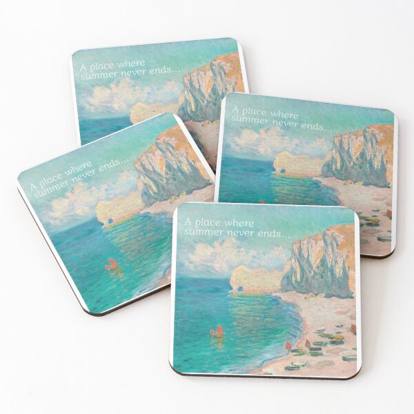 Item preview, Where Summer Never Ends • Beautiful beach painting designed and sold by Mermaid's Treasure.