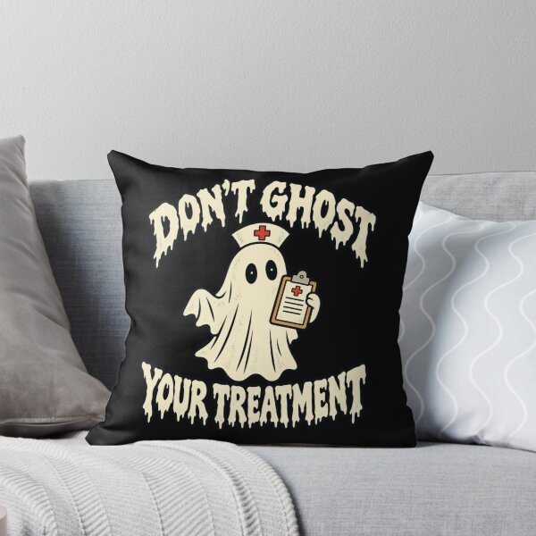 Item preview, Don't Ghost Your Treatment Cute Halloween Ghost Nurse Medical Humor designed and sold by GibasVisuals.