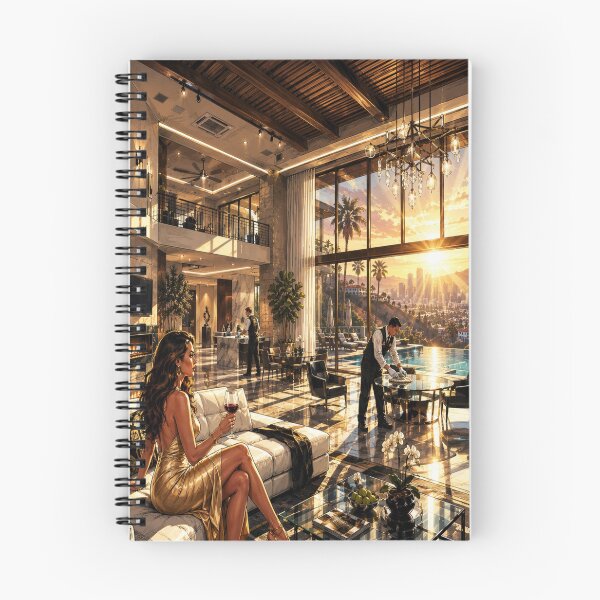 Item preview, Luxury Mansion Interior Art designed and sold by JMAVILA ART.