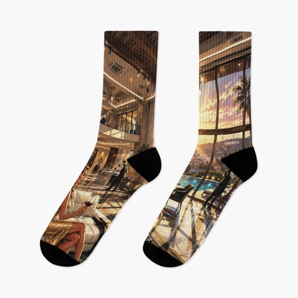 Item preview, Luxury Mansion Interior Art designed and sold by JMAVILA ART.