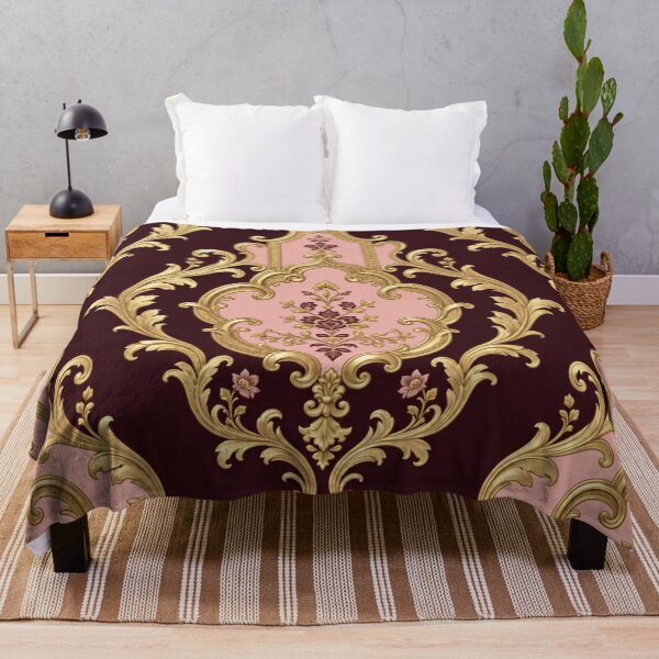 Item preview, Dusk Wine & Pink Gold Rococo designed and sold by DesignsByPrnces.