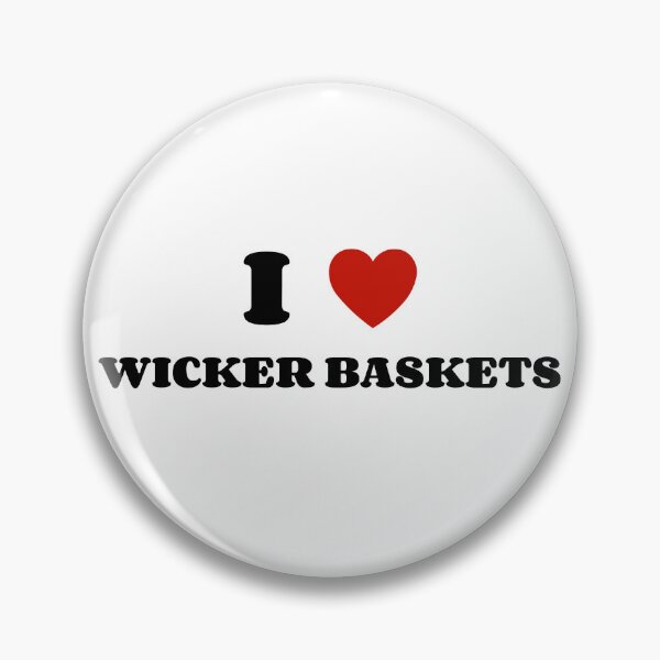 Item preview, I Love Wicker Baskets designed and sold by SlimyFish.