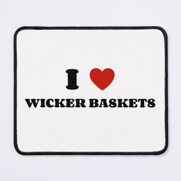 Item preview, I Love Wicker Baskets designed and sold by SlimyFish.