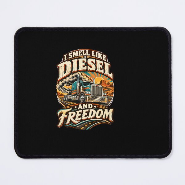 Item preview, I Smell Like Diesel And Freedom Truck Driver designed and sold by AmeliaShirts.