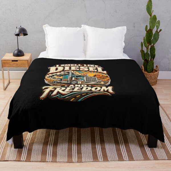 Item preview, I Smell Like Diesel And Freedom Truck Driver designed and sold by AmeliaShirts.