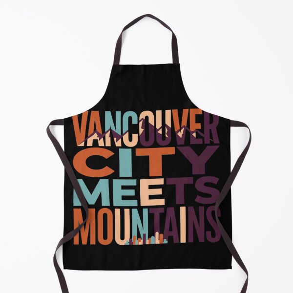 Item preview, Vancouver City Meets Mountains Retro Typography designed and sold by mood-draftsman.