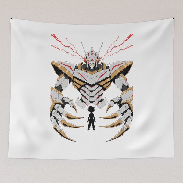Item preview, White Mecha Robot Silhouette Art designed and sold by Rostislav Bouda.