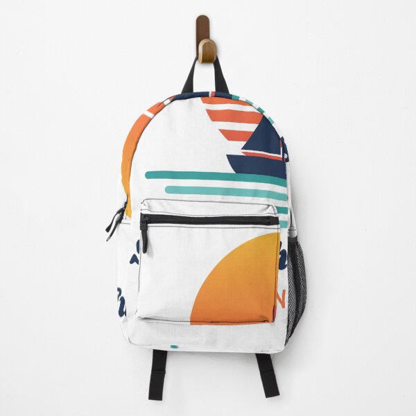 Item preview, Smooth Sailing Only Retro Sunset Sailboat designed and sold by RudderlessArt.
