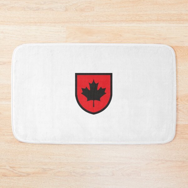 Item preview, Canadian Shield Black on Red designed and sold by ArtofDissent.