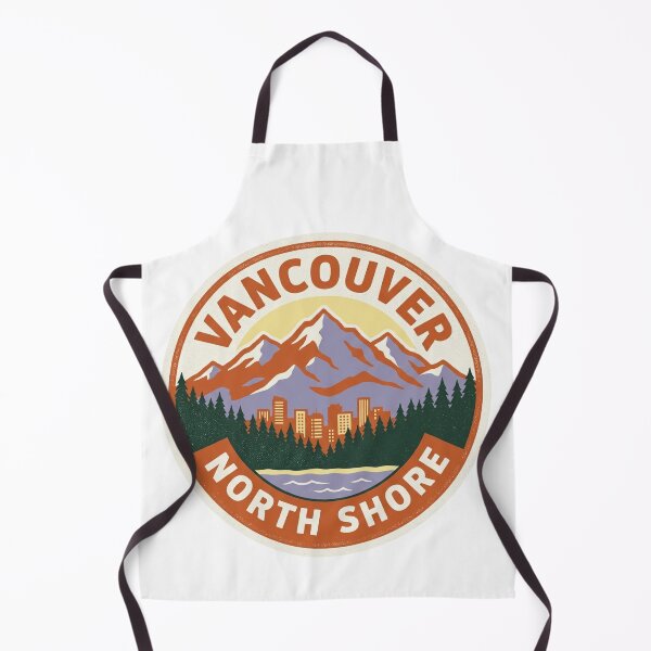 Item preview, Vancouver North Shore Retro Mountain Travel designed and sold by mood-draftsman.