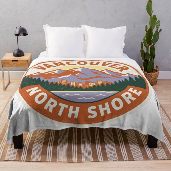 Item preview, Vancouver North Shore Retro Mountain Travel designed and sold by mood-draftsman.