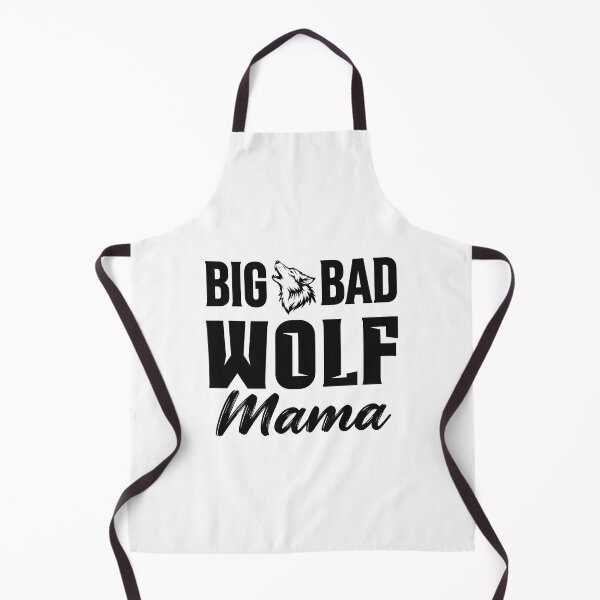 Item preview, Big & Bad Wolf Mama Funny Wolf Dog mom designed and sold by Designart68.