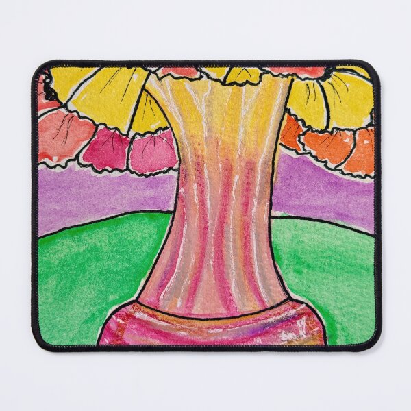 Item preview, Mixed media retro 1960s Diana vase floral still life art number 01/40 designed and sold by WildLadyWood.
