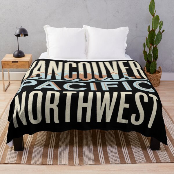 Item preview, Vancouver Pacific Northwest Retro Mountain Typography designed and sold by mood-draftsman.