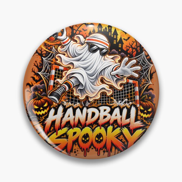 Item preview, Halloween Spooky Handball Ghost Design designed and sold by PolgaCraft.