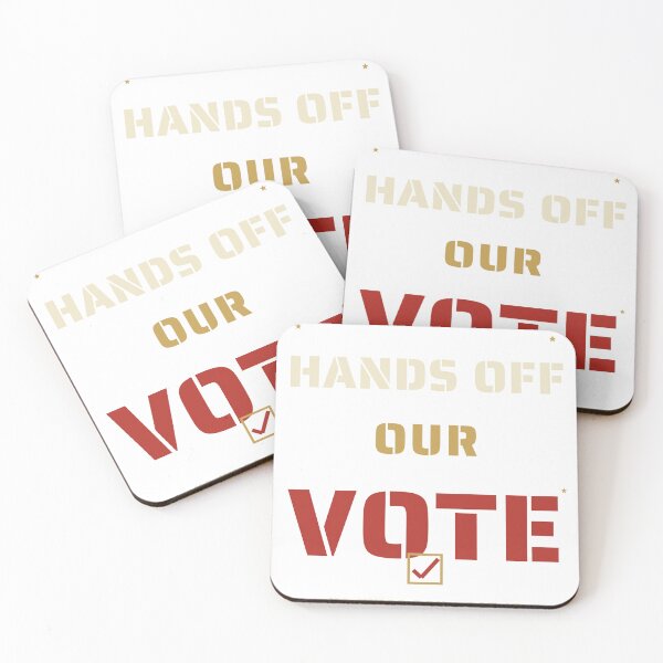 Item preview, Hands Off Our Vote | No Kings Day Protest designed and sold by TeeheesAndCo.