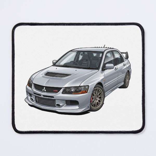 Item preview, 2006 Apex Silver Mitsubishi Lancer Evolution IX MR JDM Sticker designed and sold by Fixnovaguide.