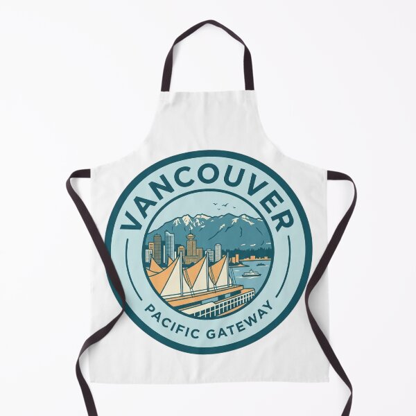 Item preview, Vancouver Pacific Gateway Retro Travel designed and sold by mood-draftsman.
