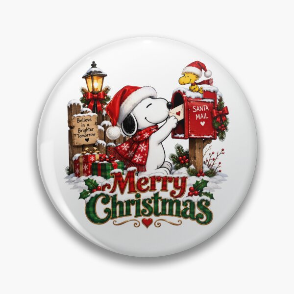Item preview, Snoopy Merry Christmas Santa Mail Illustration designed and sold by lojadpop.