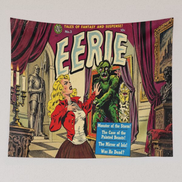 Item preview, Vintage Horror Comic Retro Monster Cover for Classic Pulp Comic Fans designed and sold by RickE.