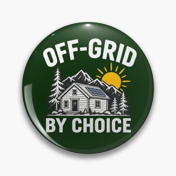 Item preview, Off-Grid by Choice — Solar Cabin Mountain Retreat designed and sold by UrsaOasis.