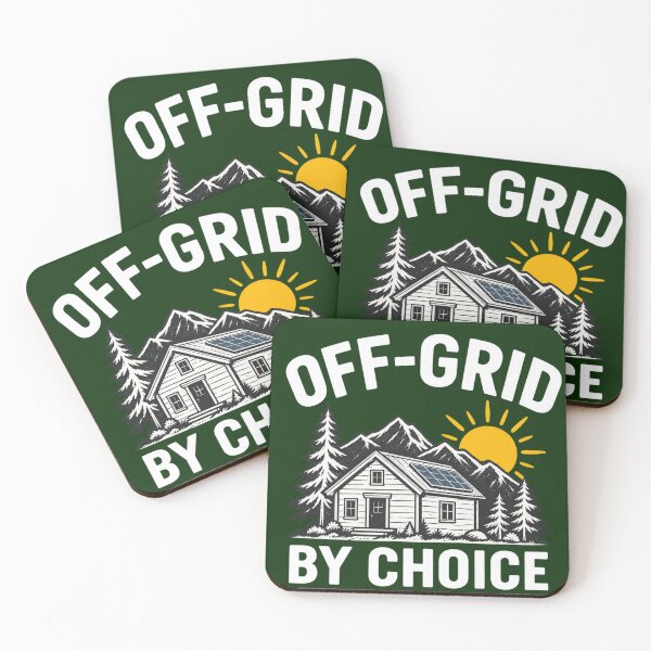 Item preview, Off-Grid by Choice — Solar Cabin Mountain Retreat designed and sold by UrsaOasis.