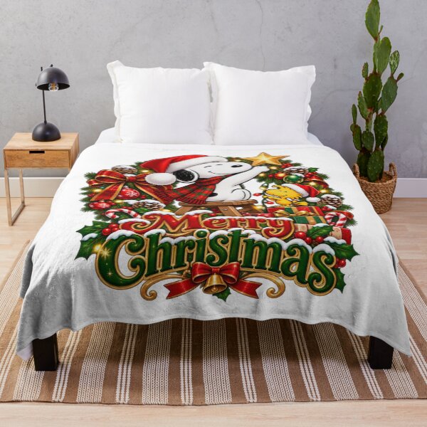 Item preview, Snoopy & Woodstock Merry Christmas Wreath designed and sold by lojadpop.
