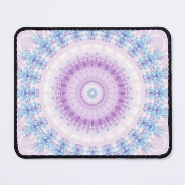 Item preview, Pastel Purple and Blue Mandala designed and sold by Kelly Dietrich Mandalas & Colorful Patterns.