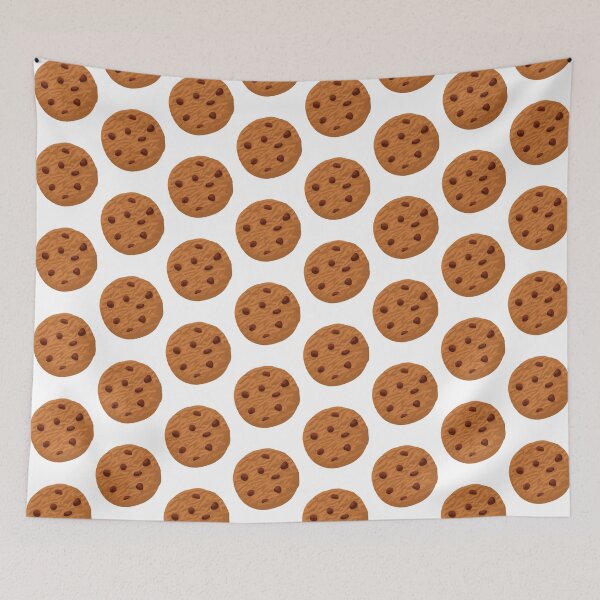 Item preview, Chocolate Chip Cookie Illustration designed and sold by The Home Of Pink Peach.