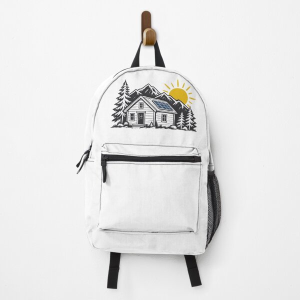 Item preview, Rustic Solar Cabin & Wilderness Scene designed and sold by UrsaOasis.
