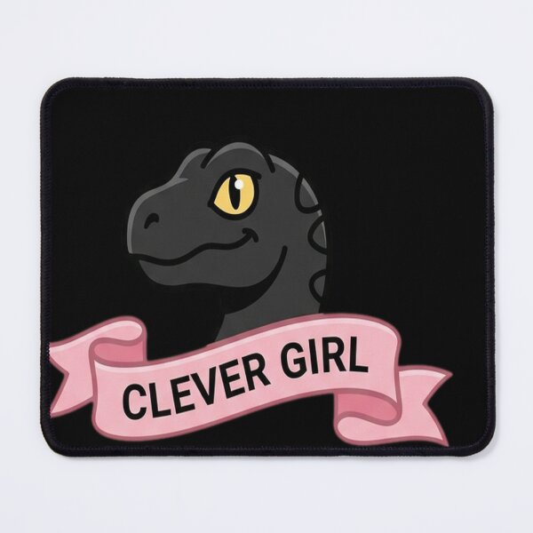 Item preview, Clever Girl raptor dinosaur designed and sold by vasilestuardk.