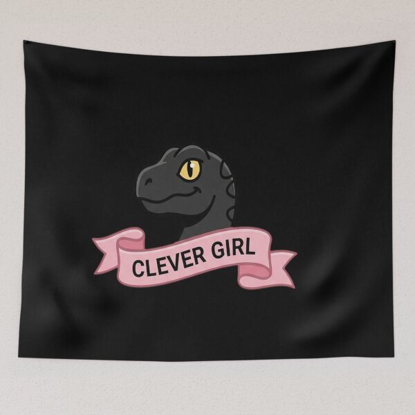 Item preview, Clever Girl raptor dinosaur designed and sold by vasilestuardk.