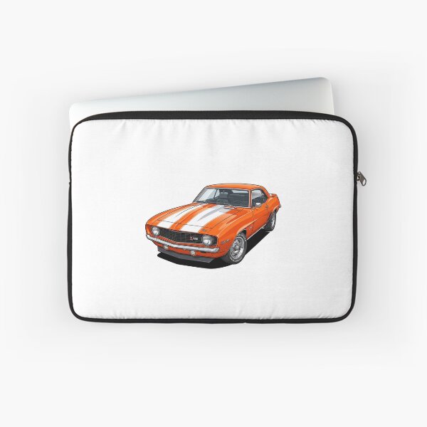 Item preview, 1969 Hugger Orange Chevrolet Camaro Z/28 Muscle Car Sticker designed and sold by Fixnovaguide.